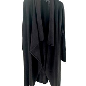 G by Giuliana Long Black Sweater Cardigan SIZE L